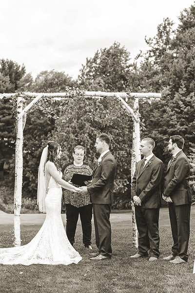 Rooted Weddings | Outdoor Eloquent Wedding Ceremony 